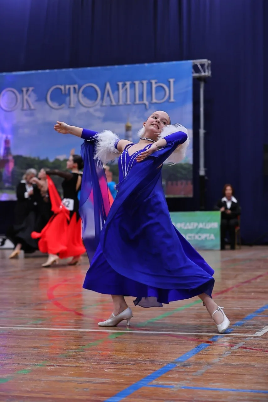 Юные спортсменки на пьедестале турнира